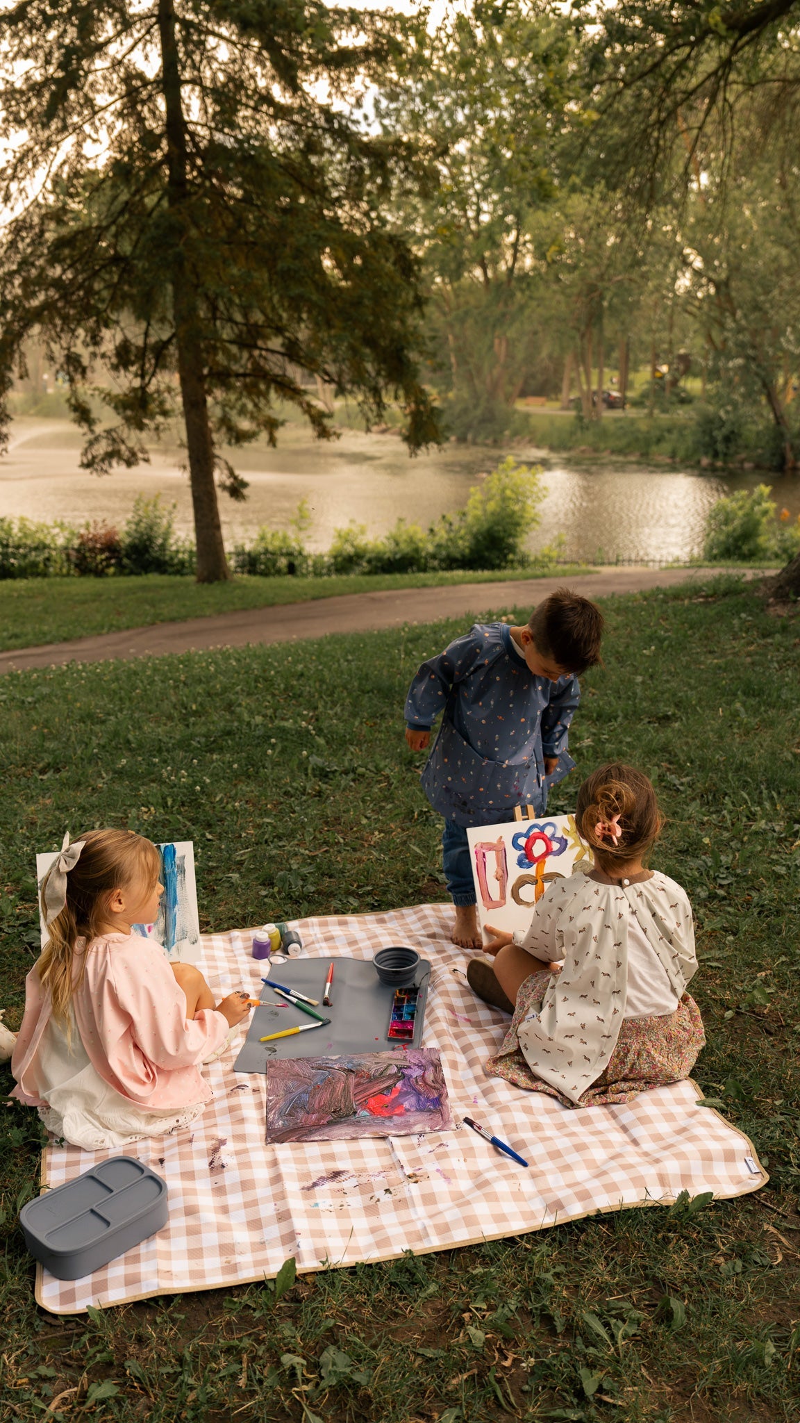 Waterproof Kids Art Smock — Mess-Proof Painting Apron