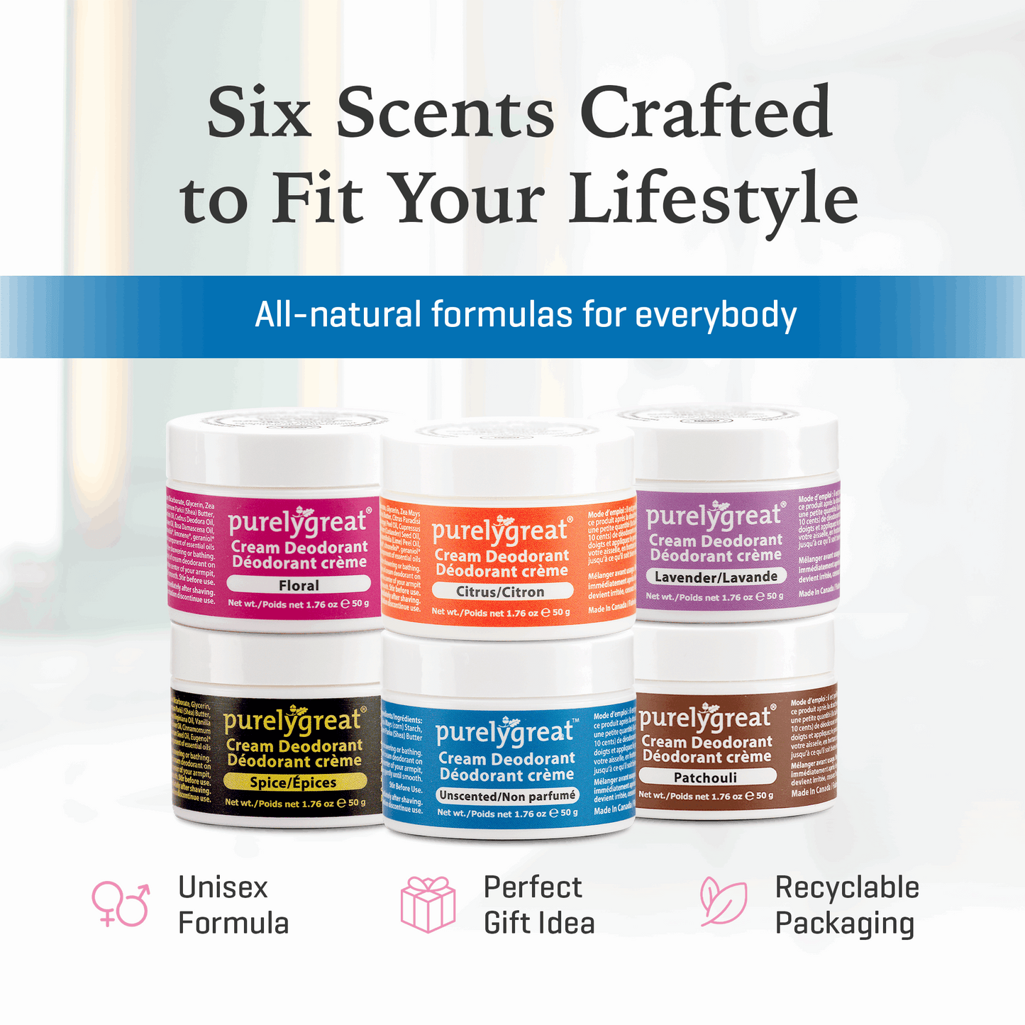 Unscented Cream Deodorant