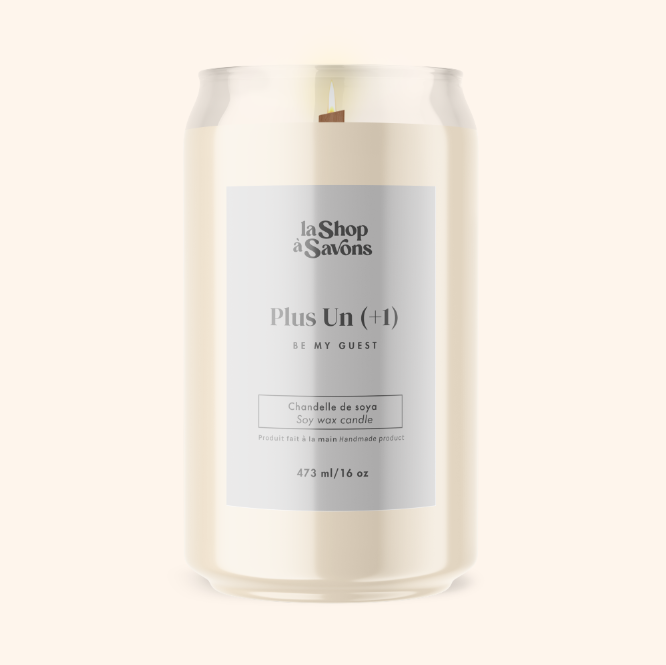 Chandelle de soya 16 oz - Plus One (+1)