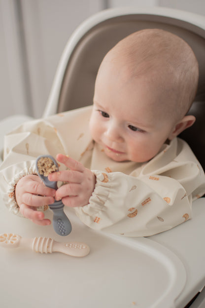 Silicone Learning Spoons — Baby Self-Feeding Set (2-Pack)