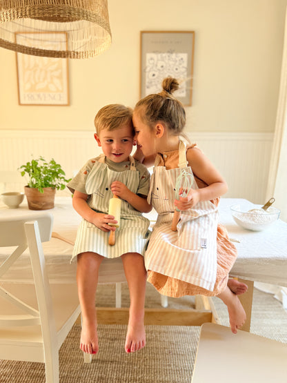 Mini Chef Apron — Adjustable Kids Apron (Ages 2–8)