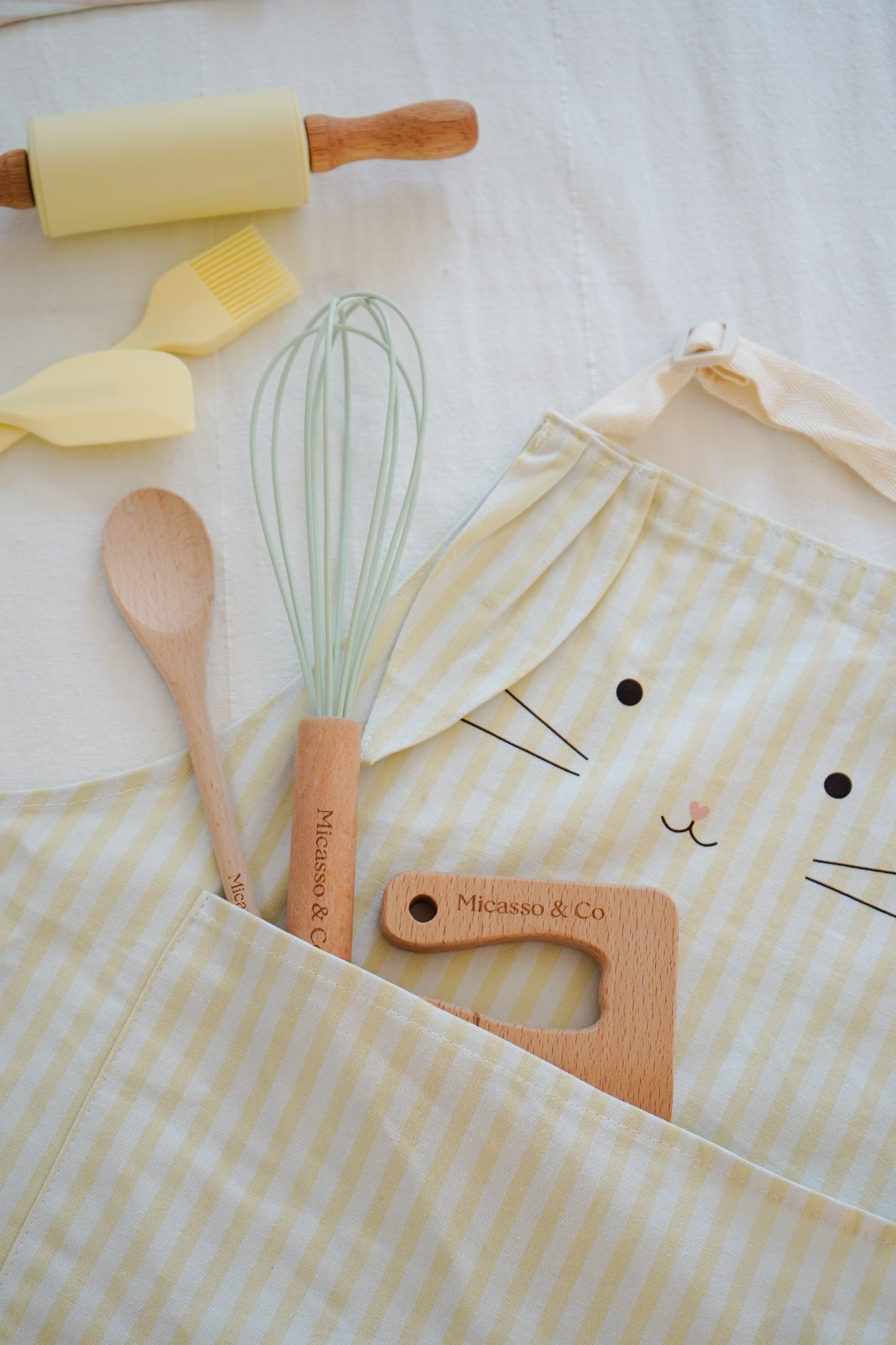 Mini Chef Apron — Adjustable Kids Apron (Ages 2–8)